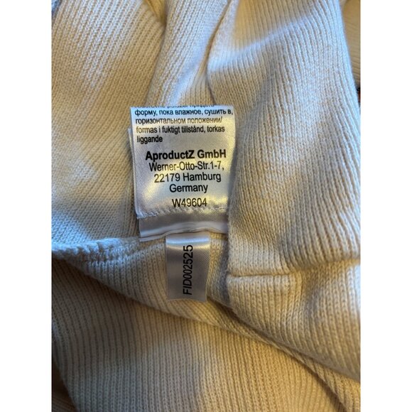 Creation Ivory Long BOHO Tunic Sweater Office Casual Plus Size 16 - Picture 9 of 9